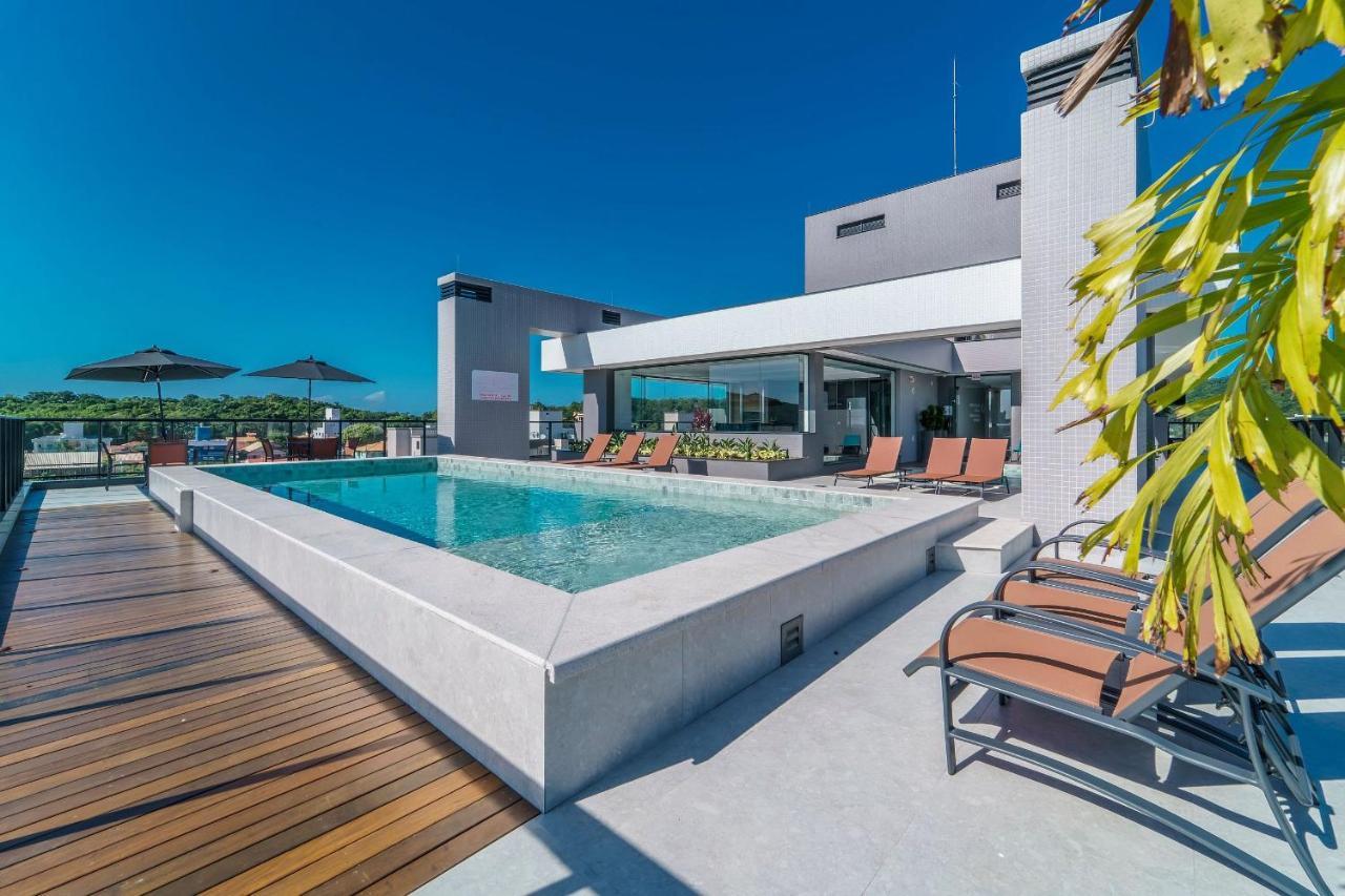Adra 106 - Apartamento No Centro De Bombinhas - Rooftop Com Piscina E Academia - A Poucos Metros Da Praia - Exteriör bild